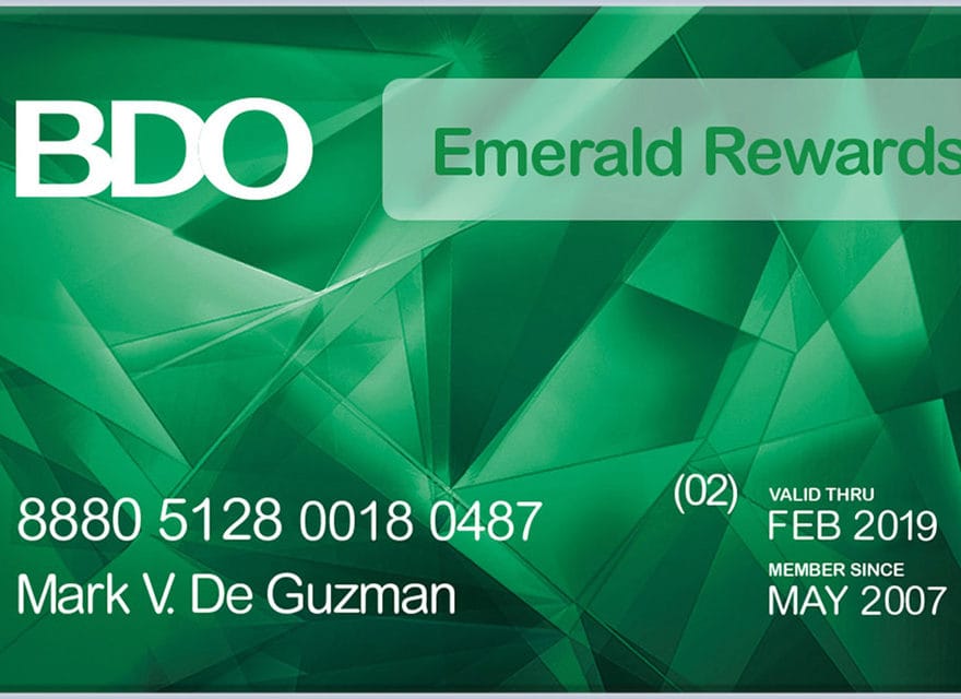 BDO Credit Card Activation